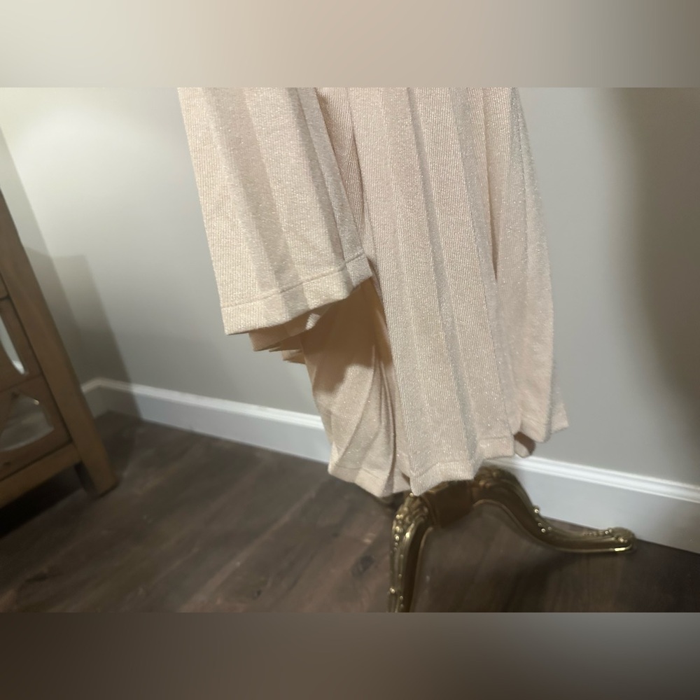 Lioness Field of Dreams Strapless in Oatmeal Maxi Dress Size Small - Picture 9 of 13